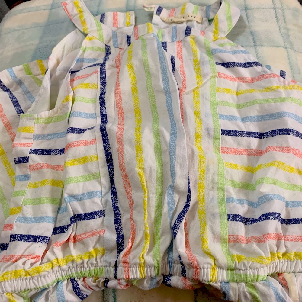 Copper Key sleeveless jumper, striped, size M (7/8)